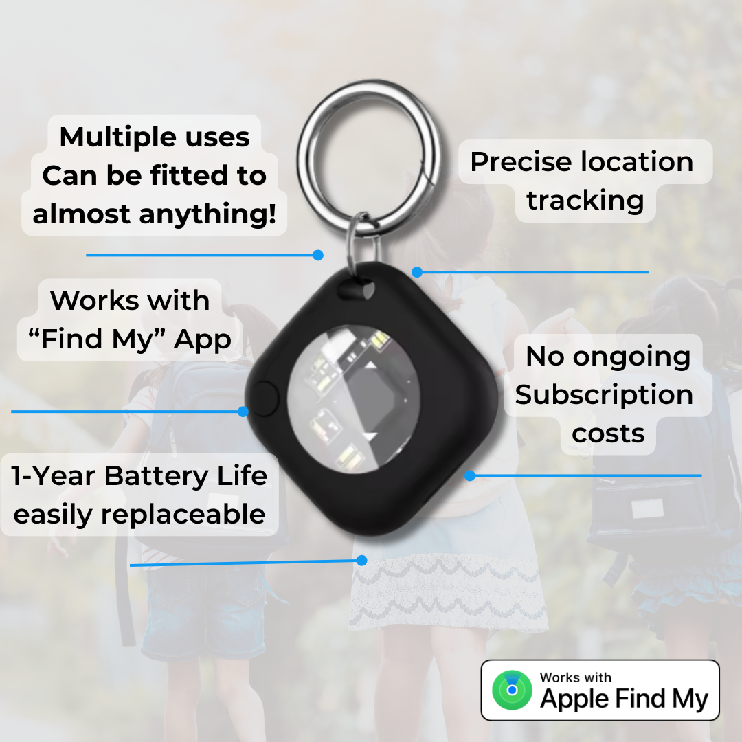 Keychain Tracker (Black)