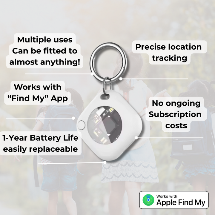 Keychain Tracker (White)