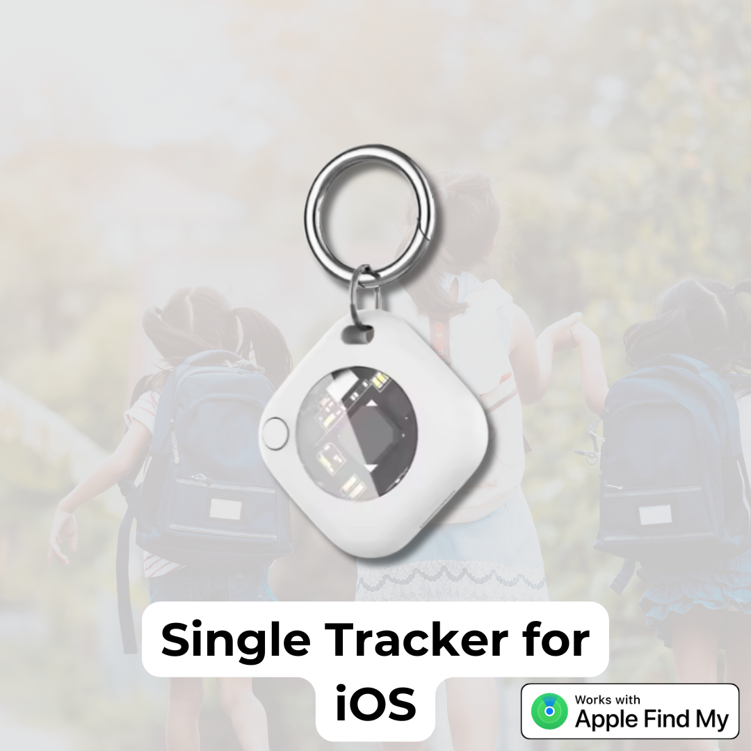 Keychain Tracker (White)