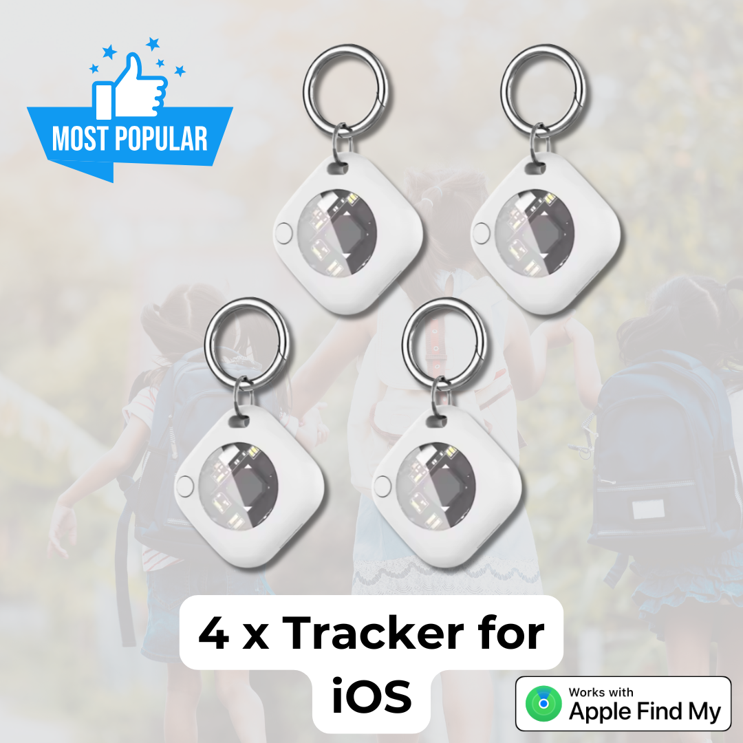 Keychain Tracker (White)