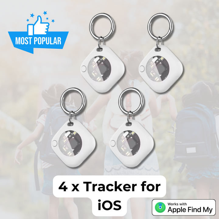 Keychain Tracker (White)