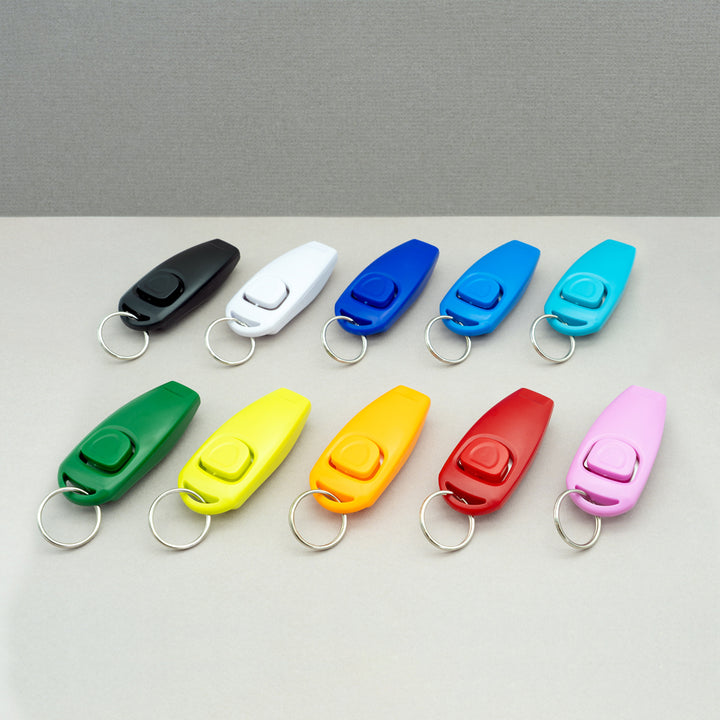 2 In 1 Pet Clicker Dog Training and Whistle